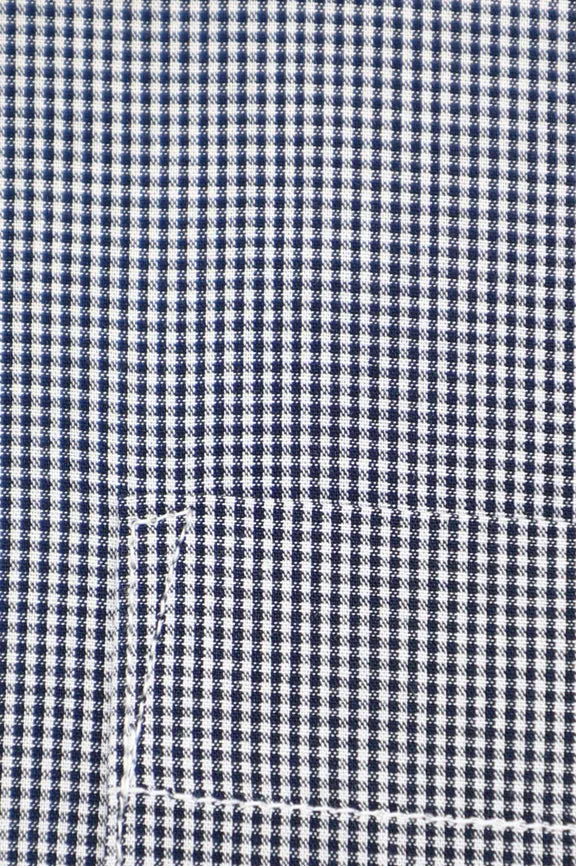 Navy Blue Oxford Textured Formal Shirt