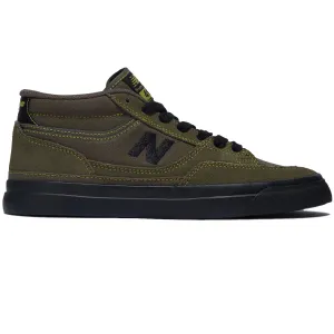 New Balance 417 Villani Shoes - Dark Moss/Black