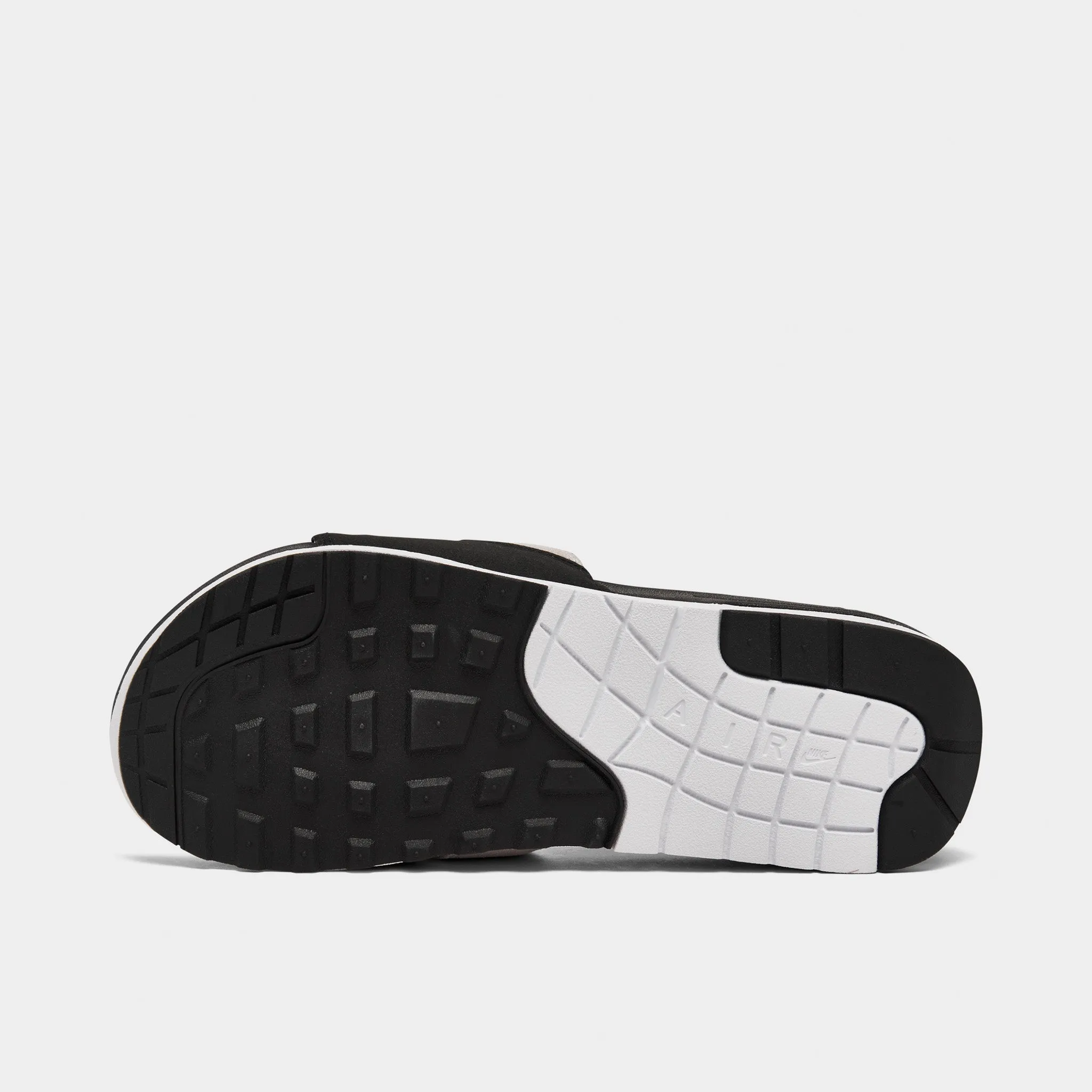 Nike Air Max 1 Slide White / Black - Neutral Grey