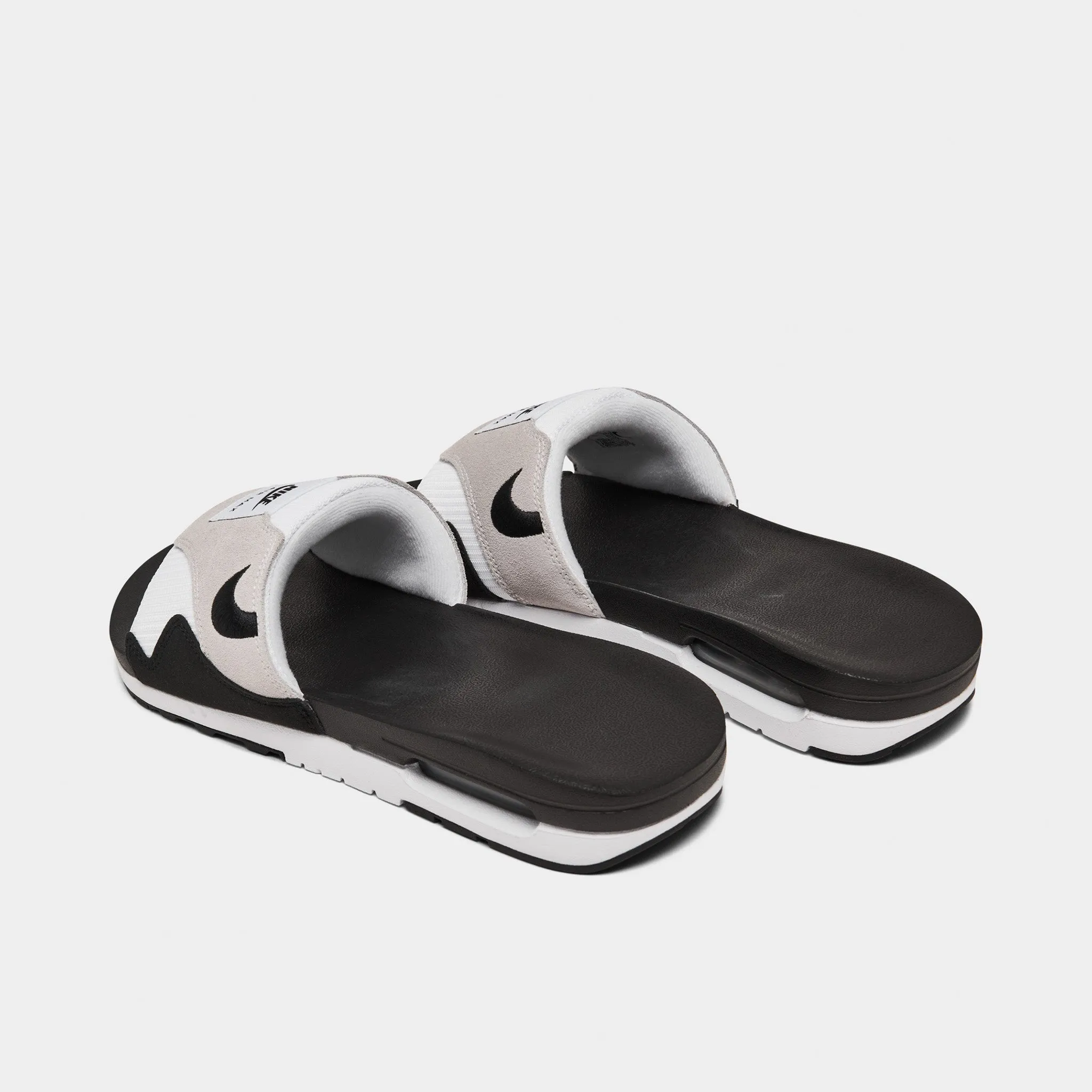 Nike Air Max 1 Slide White / Black - Neutral Grey