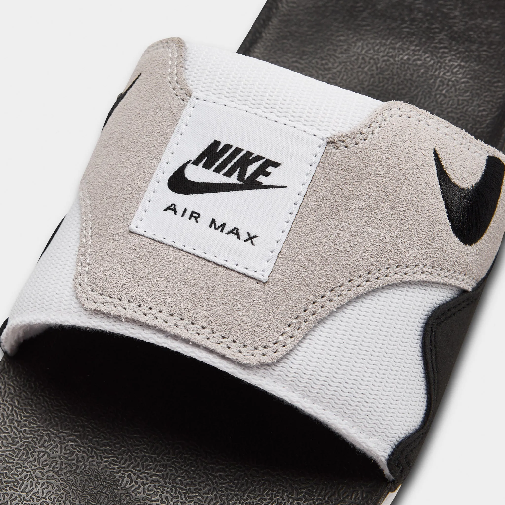 Nike Air Max 1 Slide White / Black - Neutral Grey