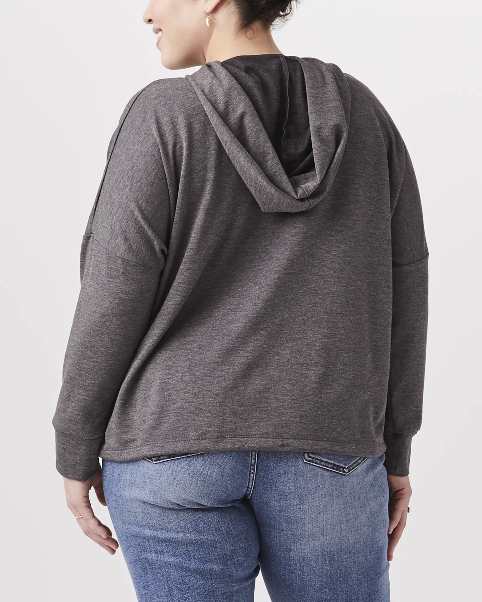 Nina Pullover Hoodie | Black