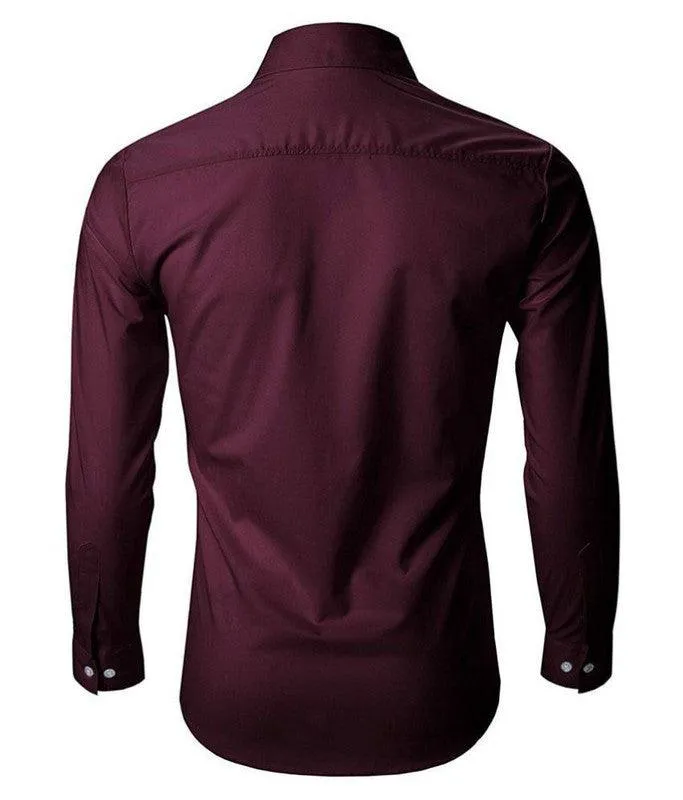 Pocket design white shirt