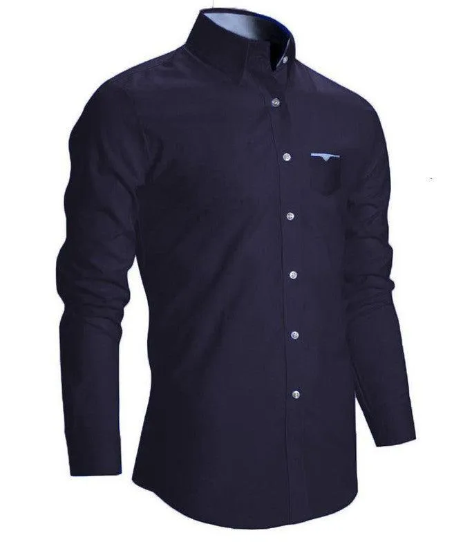 Pocket design white shirt