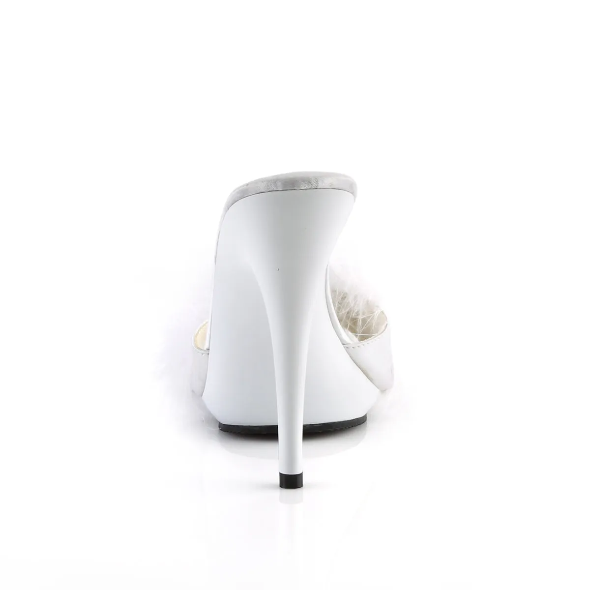 POISE-501F Fabulicious 5" Poise White Sexy Shoes (High Heels)
