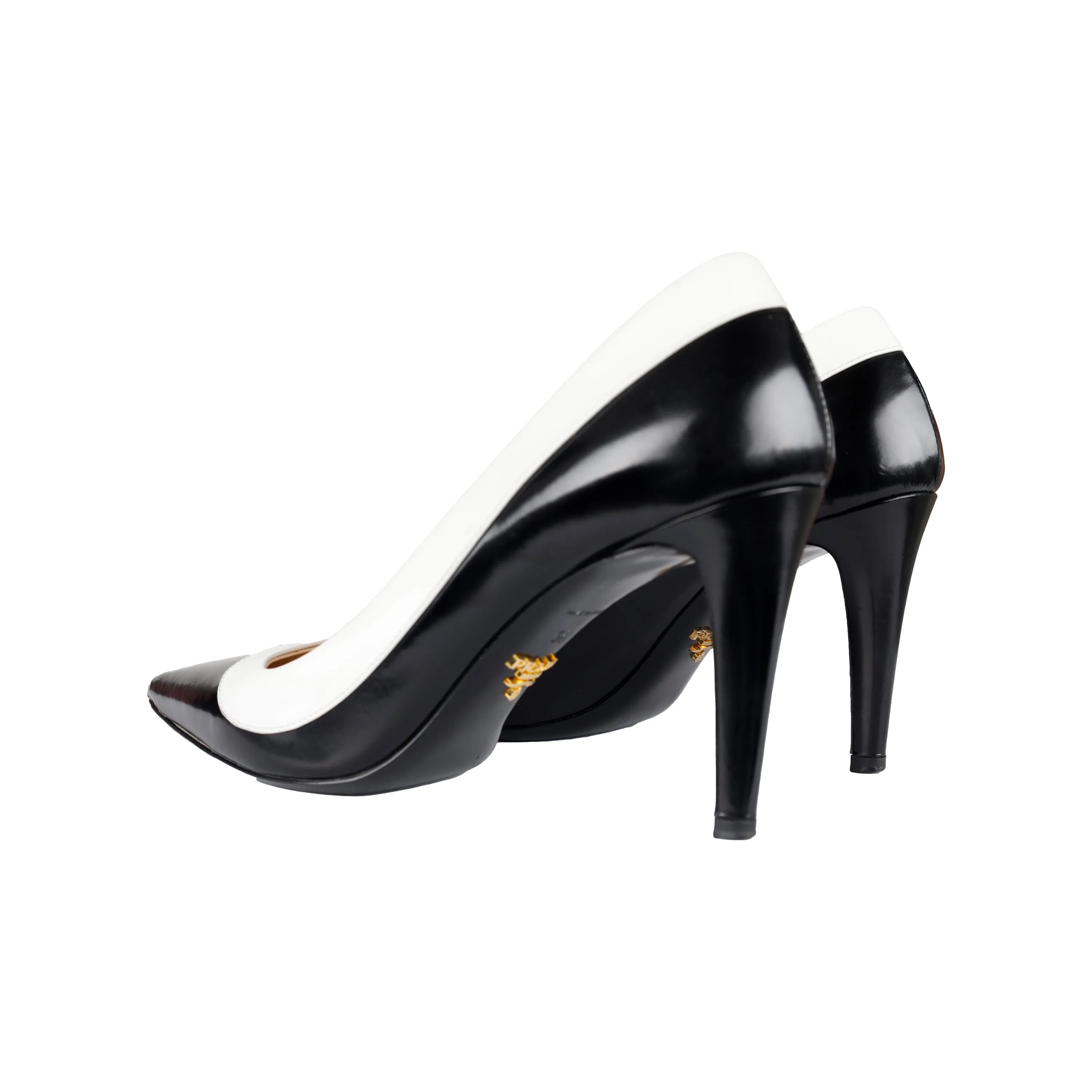 Prada Pointed-toe Colorblock Pumps - '10s