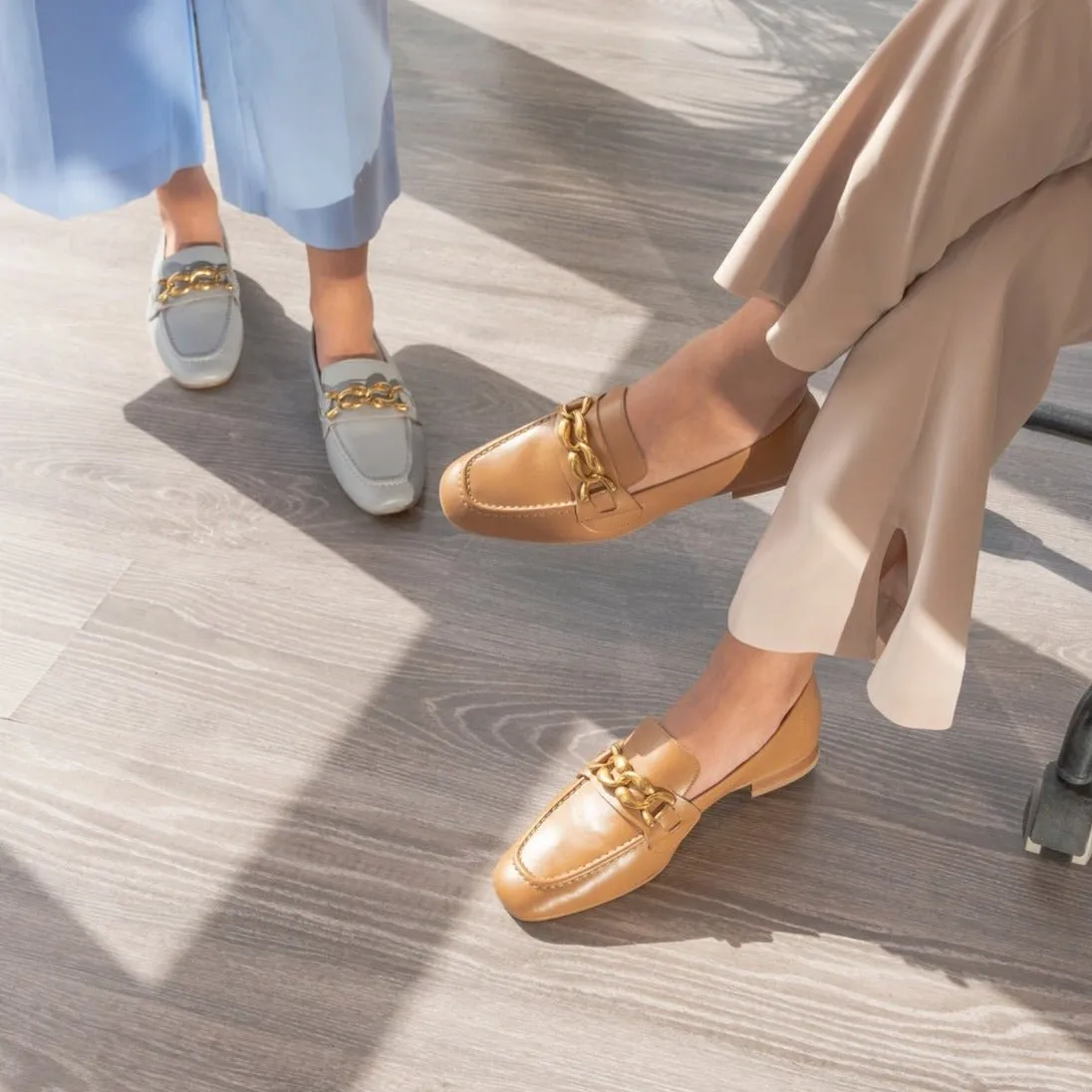 Rama blue loafer
