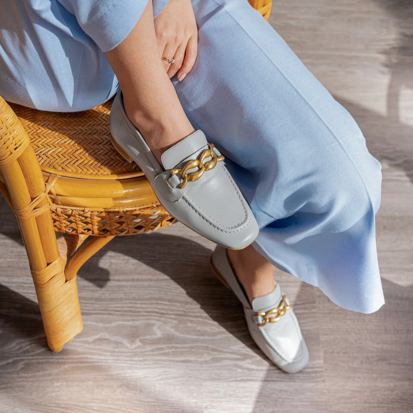 Rama blue loafer