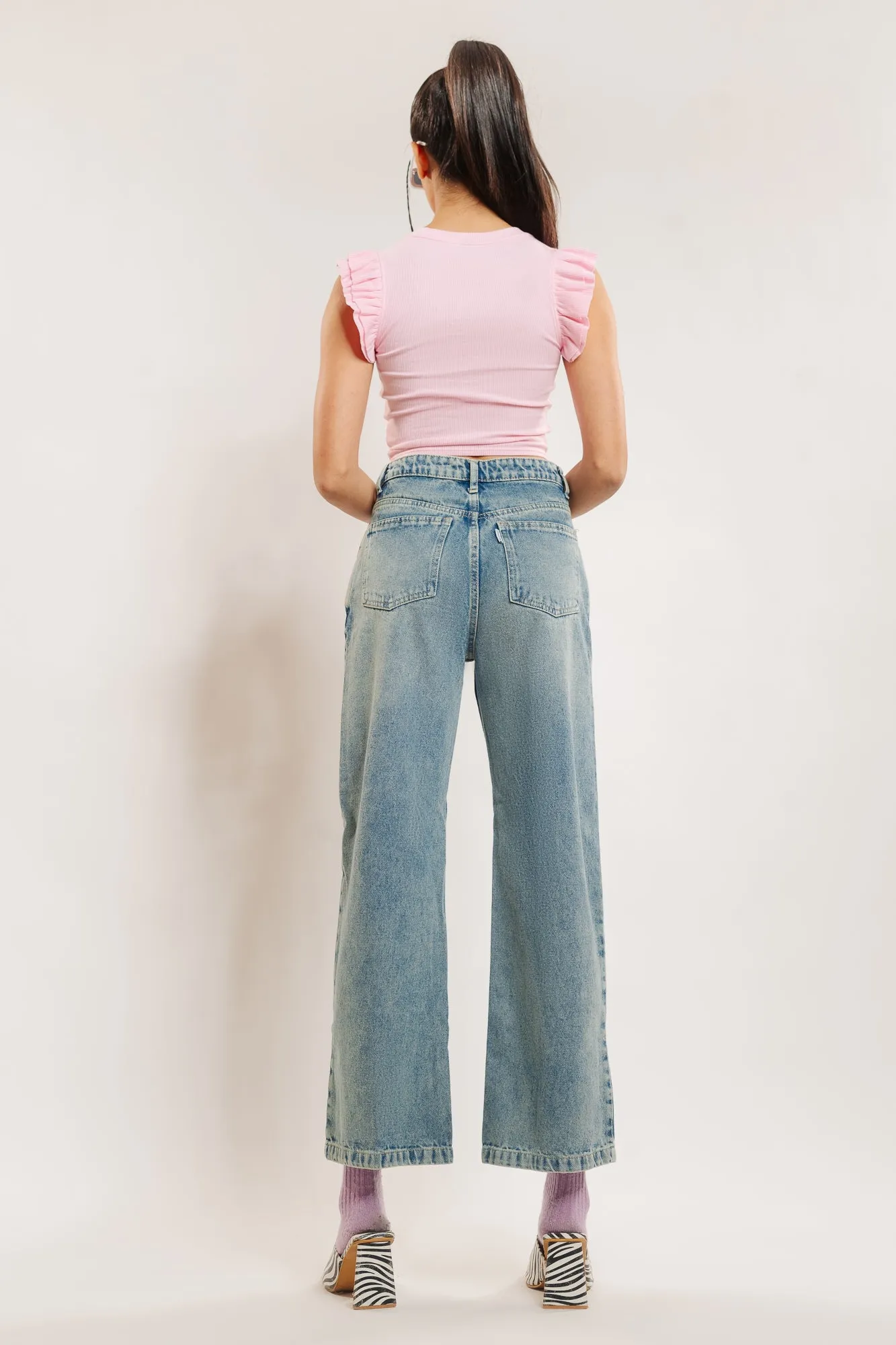 Retro Front Yoke Jeans
