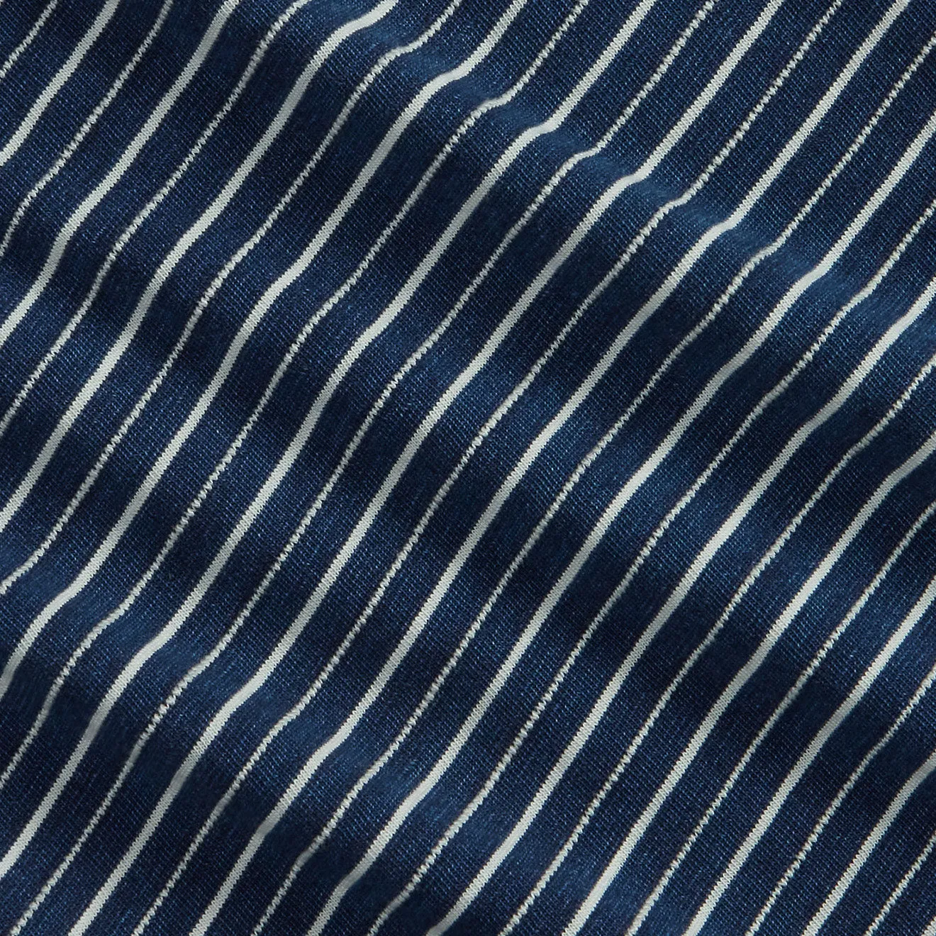 RRL by Ralph Lauren Indigo Striped Jersey T-Shirt Indigo Multi