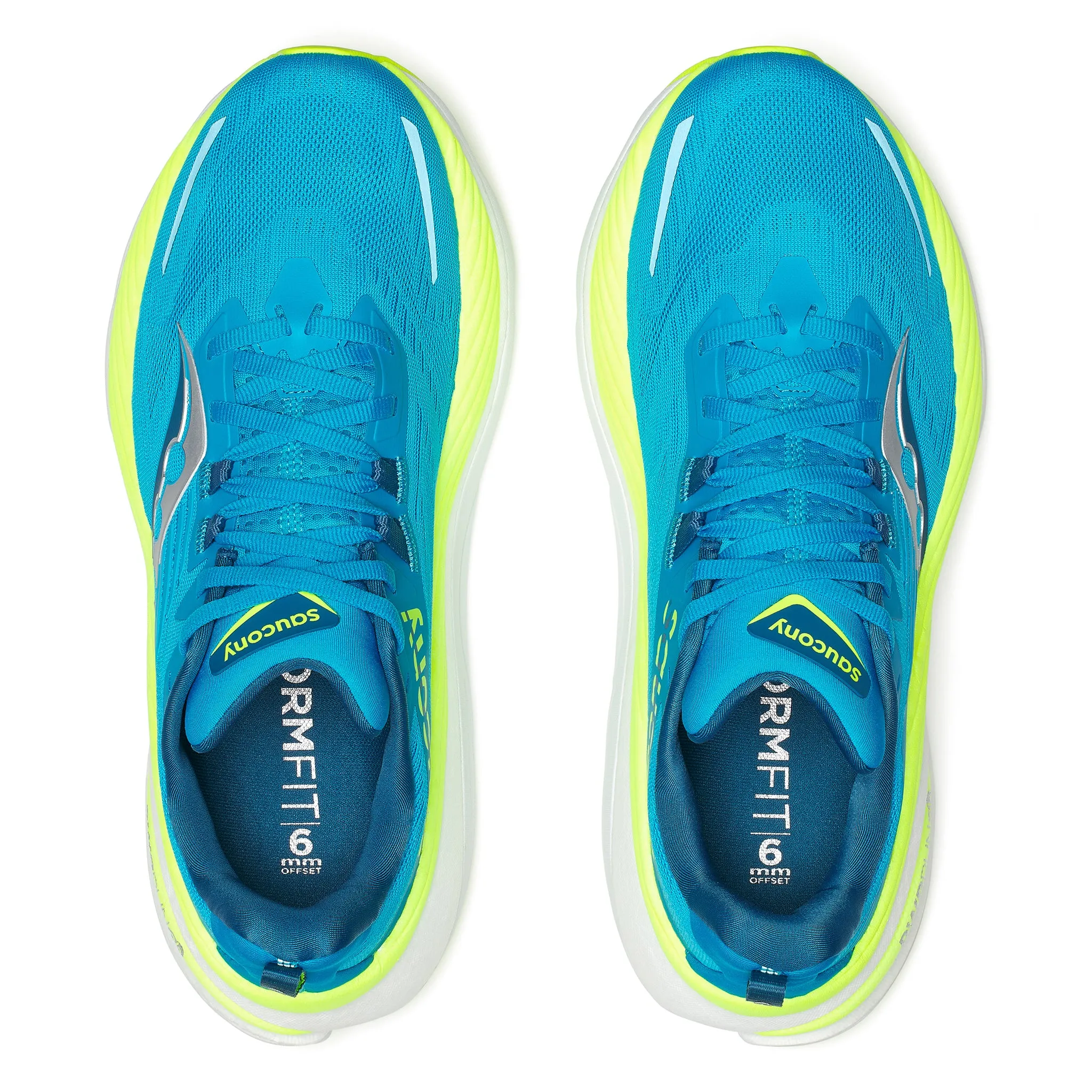 Saucony Hurricane 24 Men's Viziblue Citron