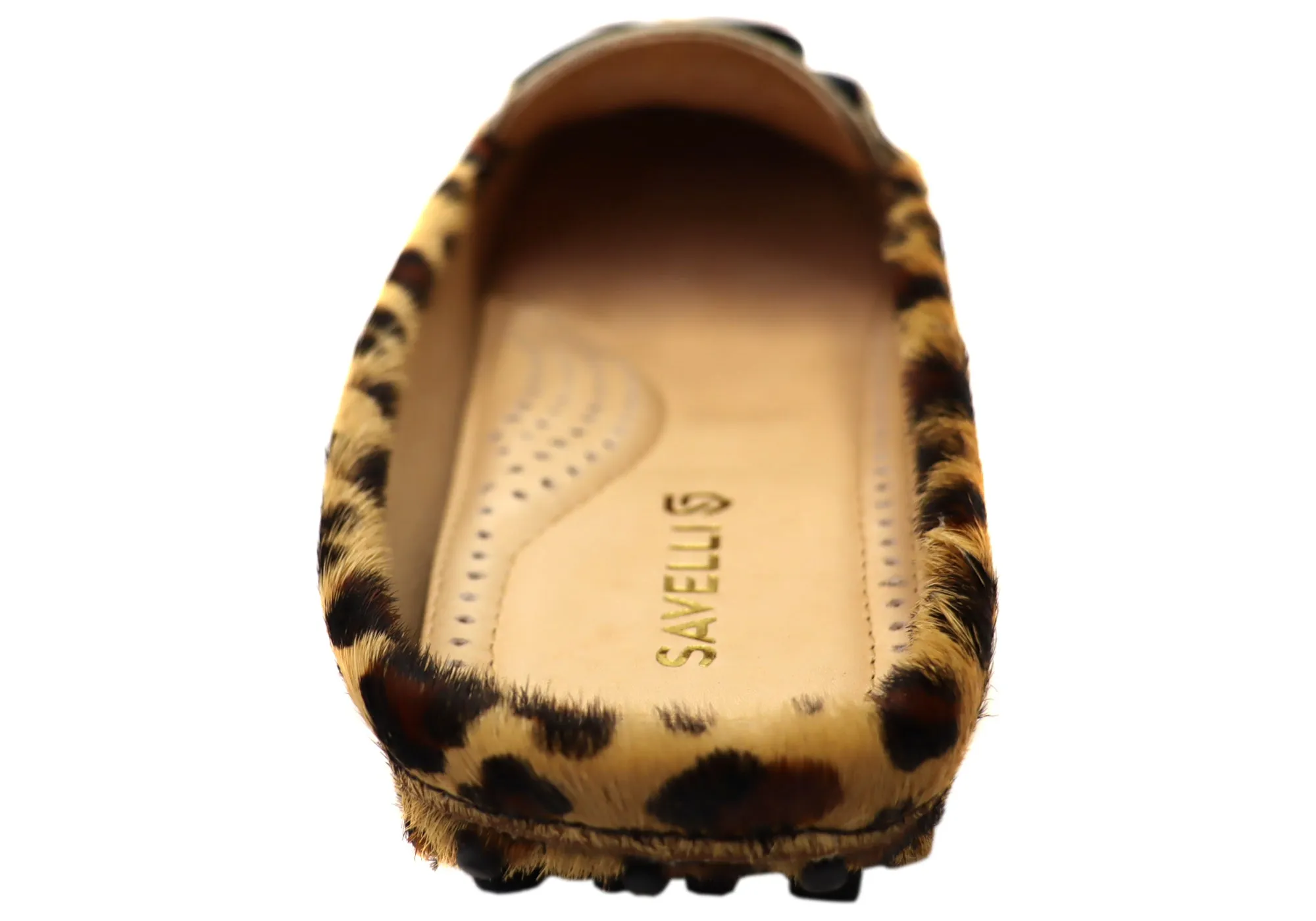 Savelli Paula Womens Brazilian Leather Closed Toe Open Back Mules