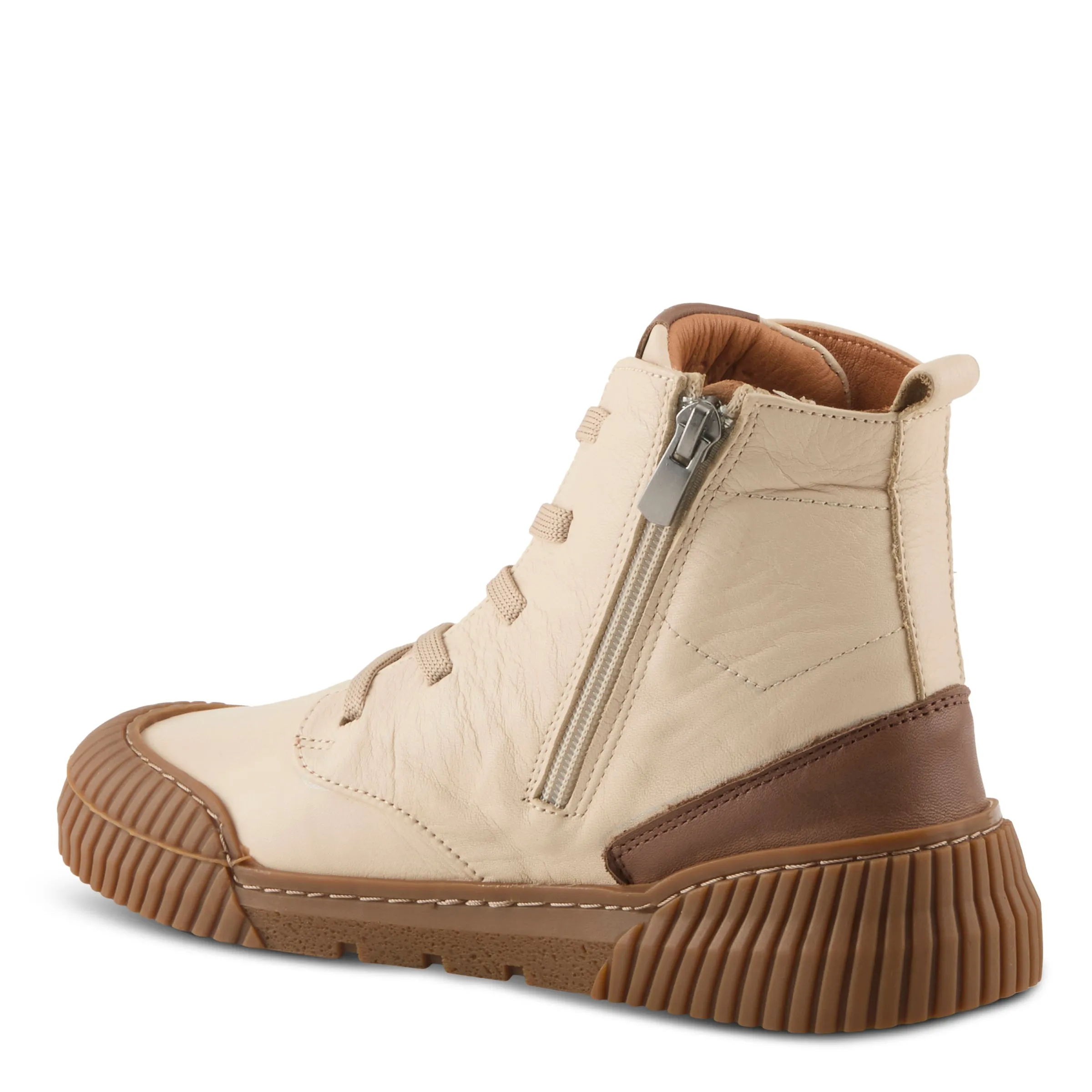 Spring Step Shoes Lizano Women's Luxurious Leather High Top Sneakers