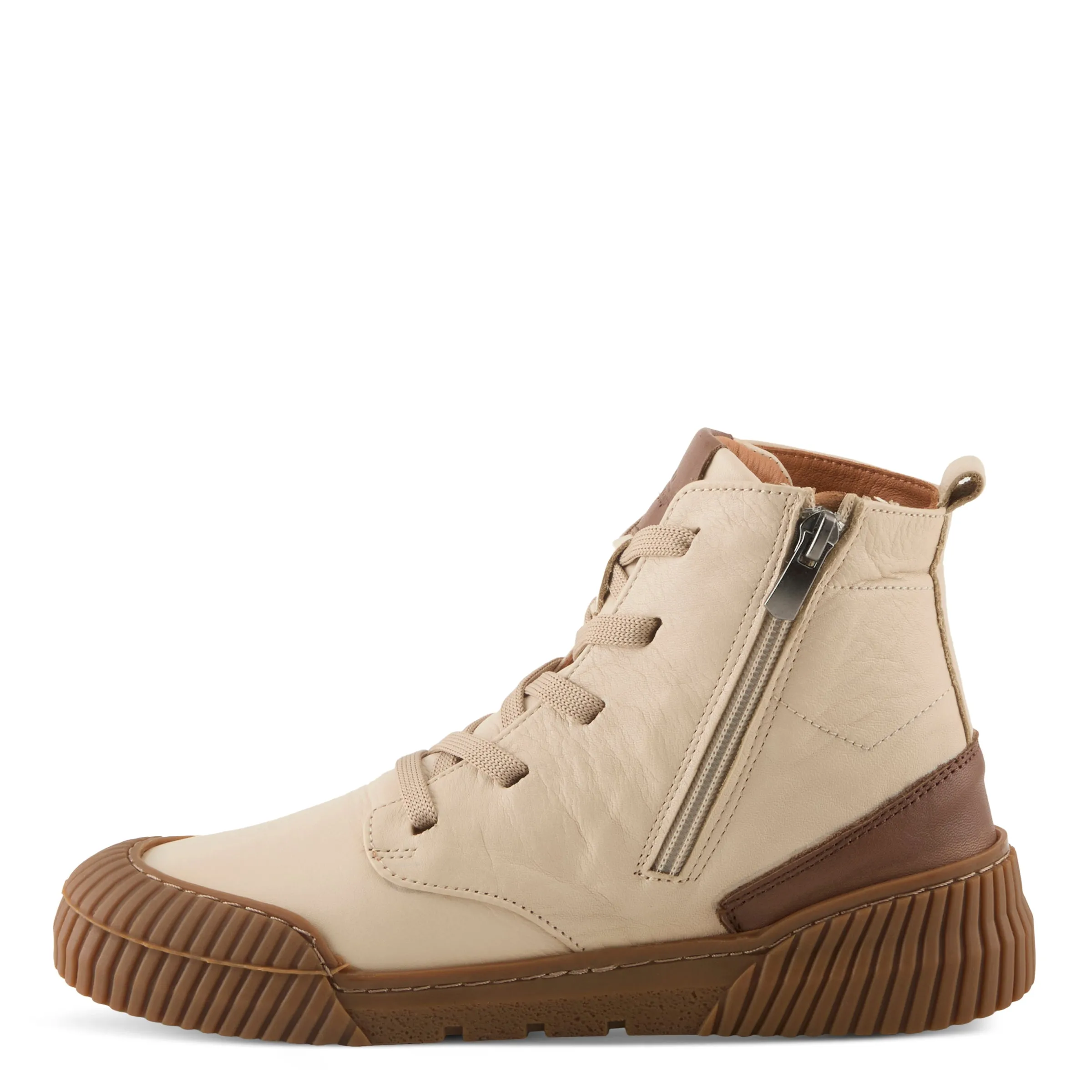 Spring Step Shoes Lizano Women's Luxurious Leather High Top Sneakers