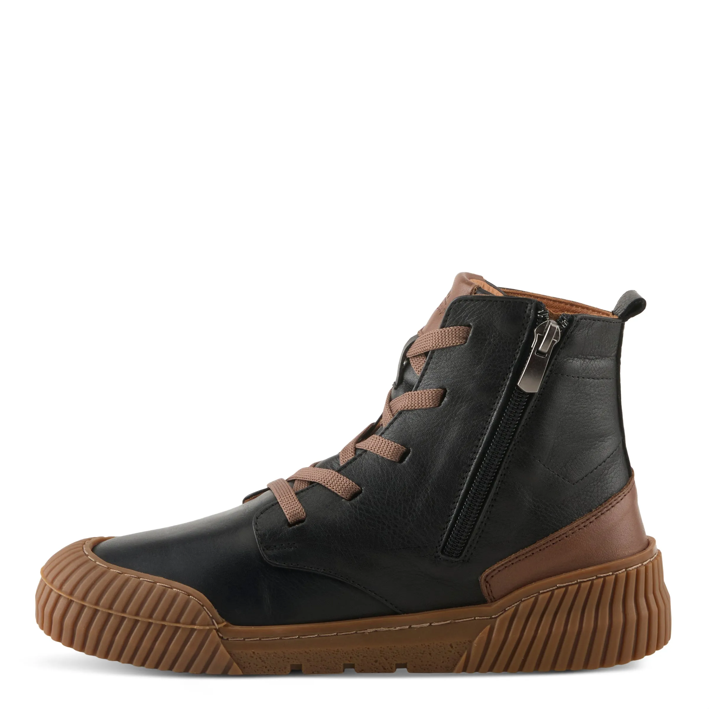Spring Step Shoes Lizano Women's Luxurious Leather High Top Sneakers