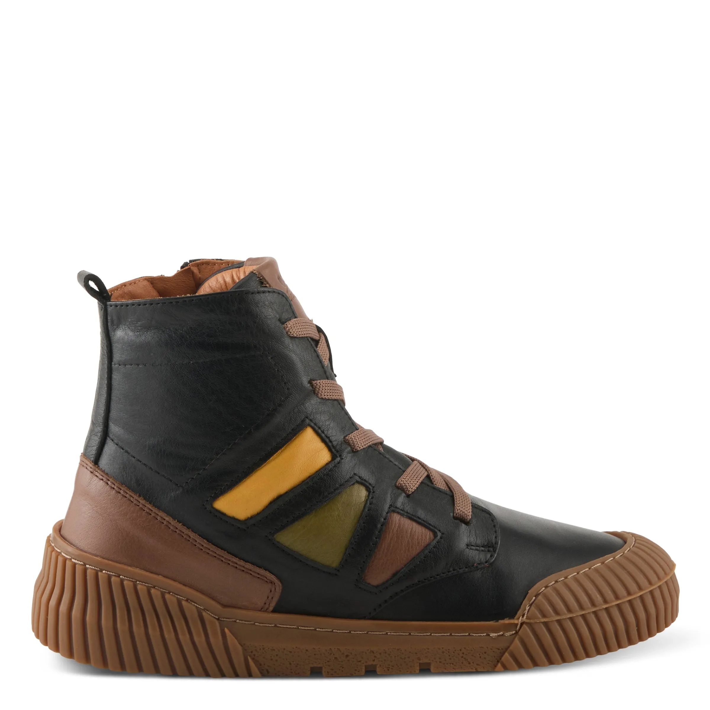 Spring Step Shoes Lizano Women's Luxurious Leather High Top Sneakers