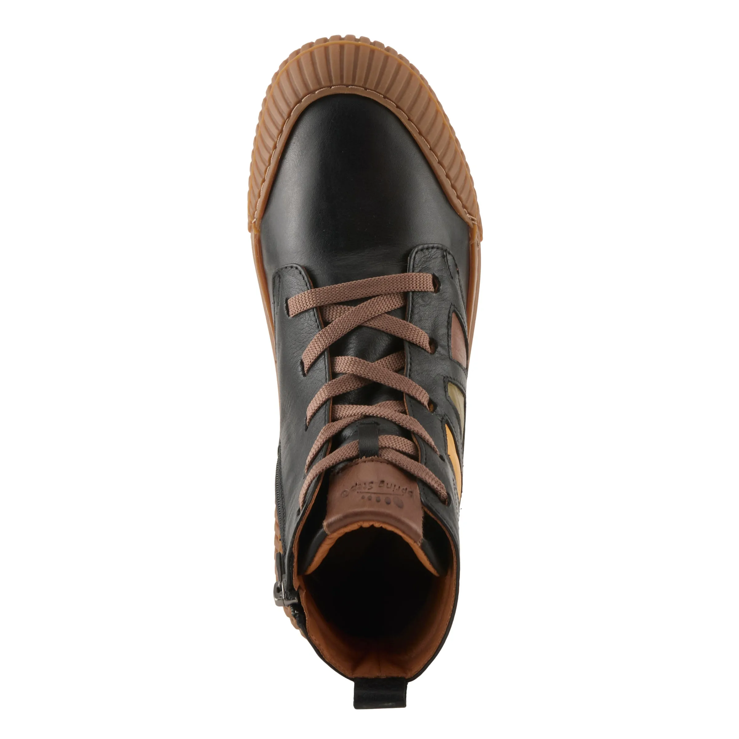 Spring Step Shoes Lizano Women's Luxurious Leather High Top Sneakers