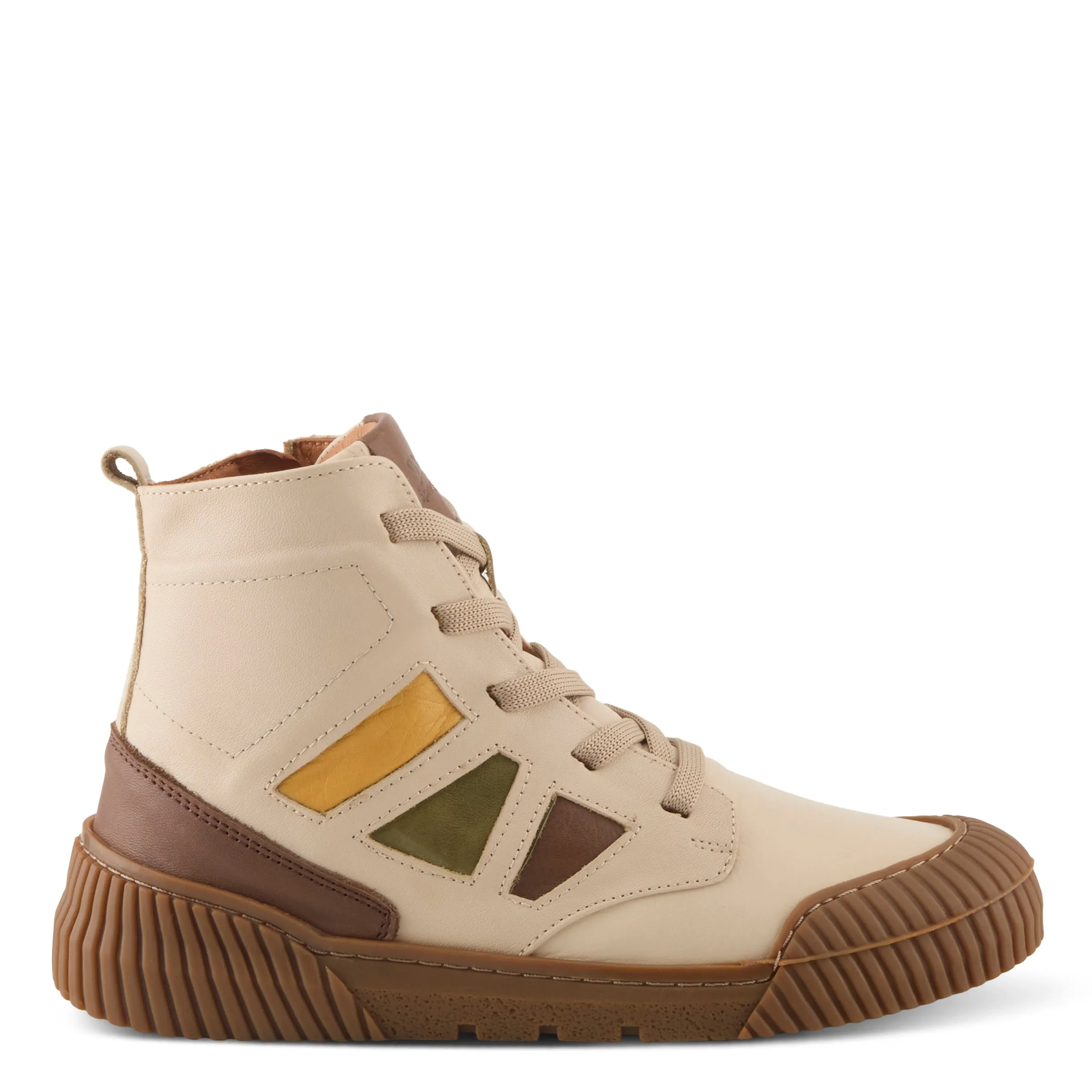 Spring Step Shoes Lizano Women's Luxurious Leather High Top Sneakers