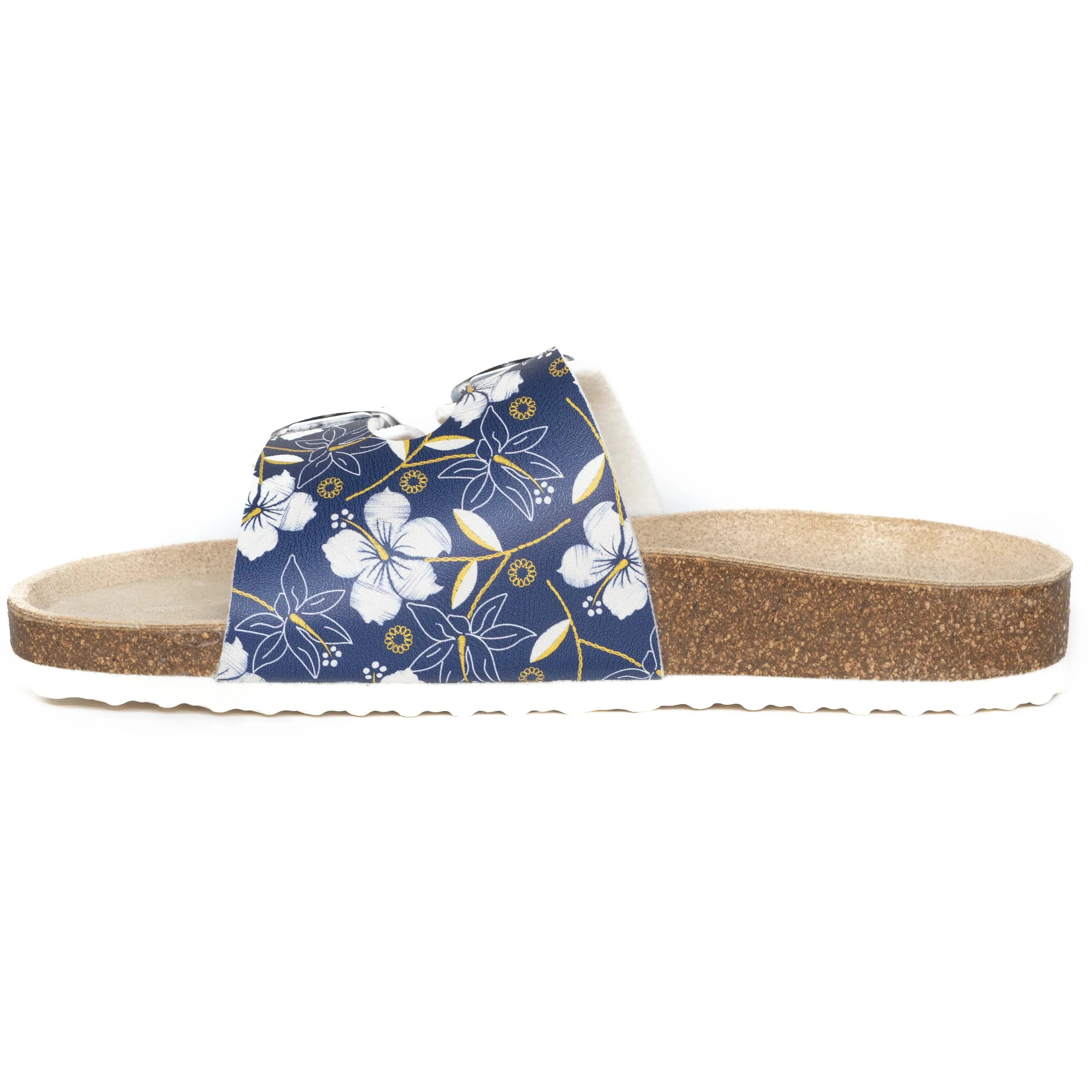 T92: colour 96 - white blue ladies orthotic sandals