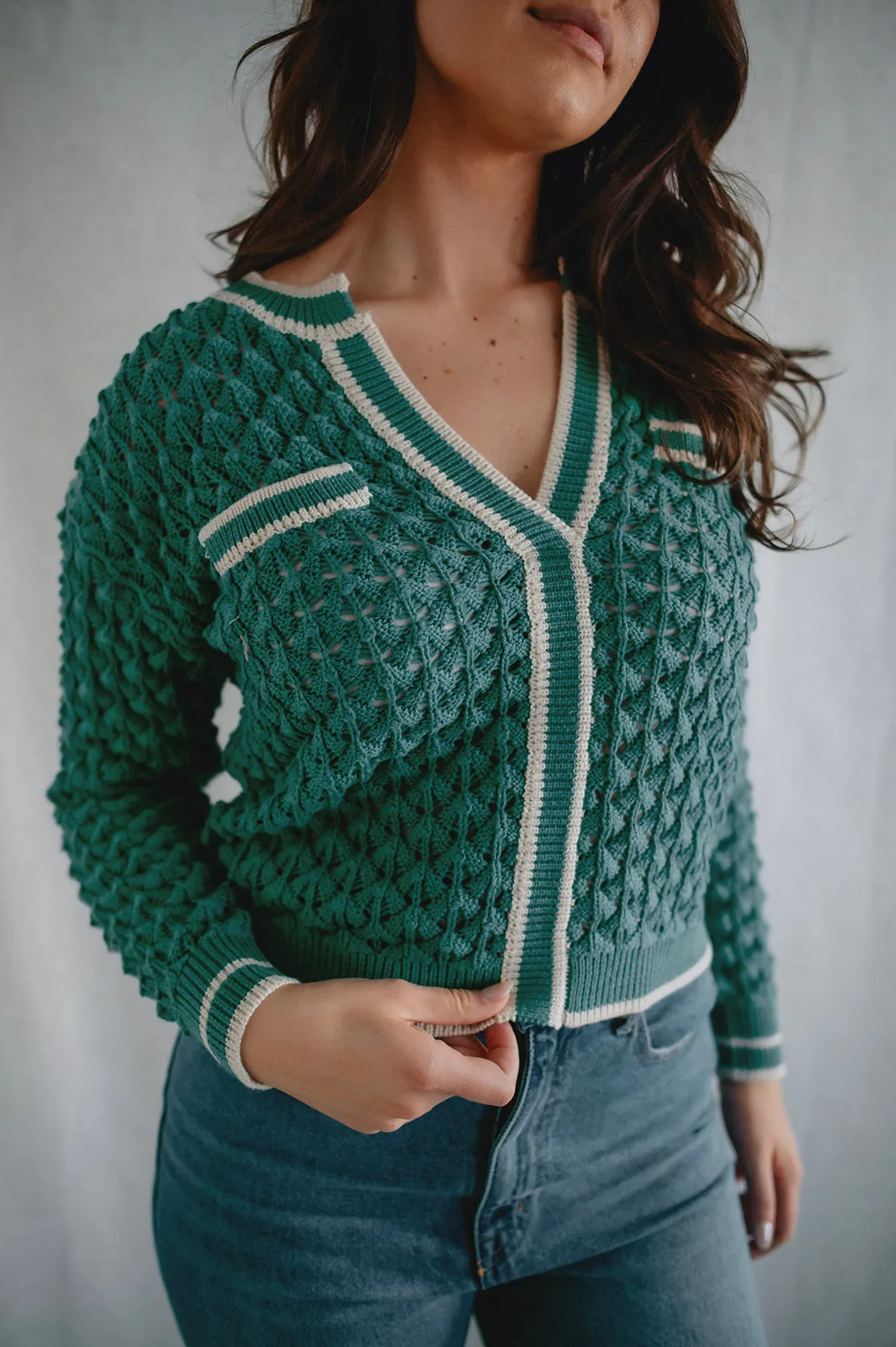 The Sybil Sweater by Heartloom - Jade