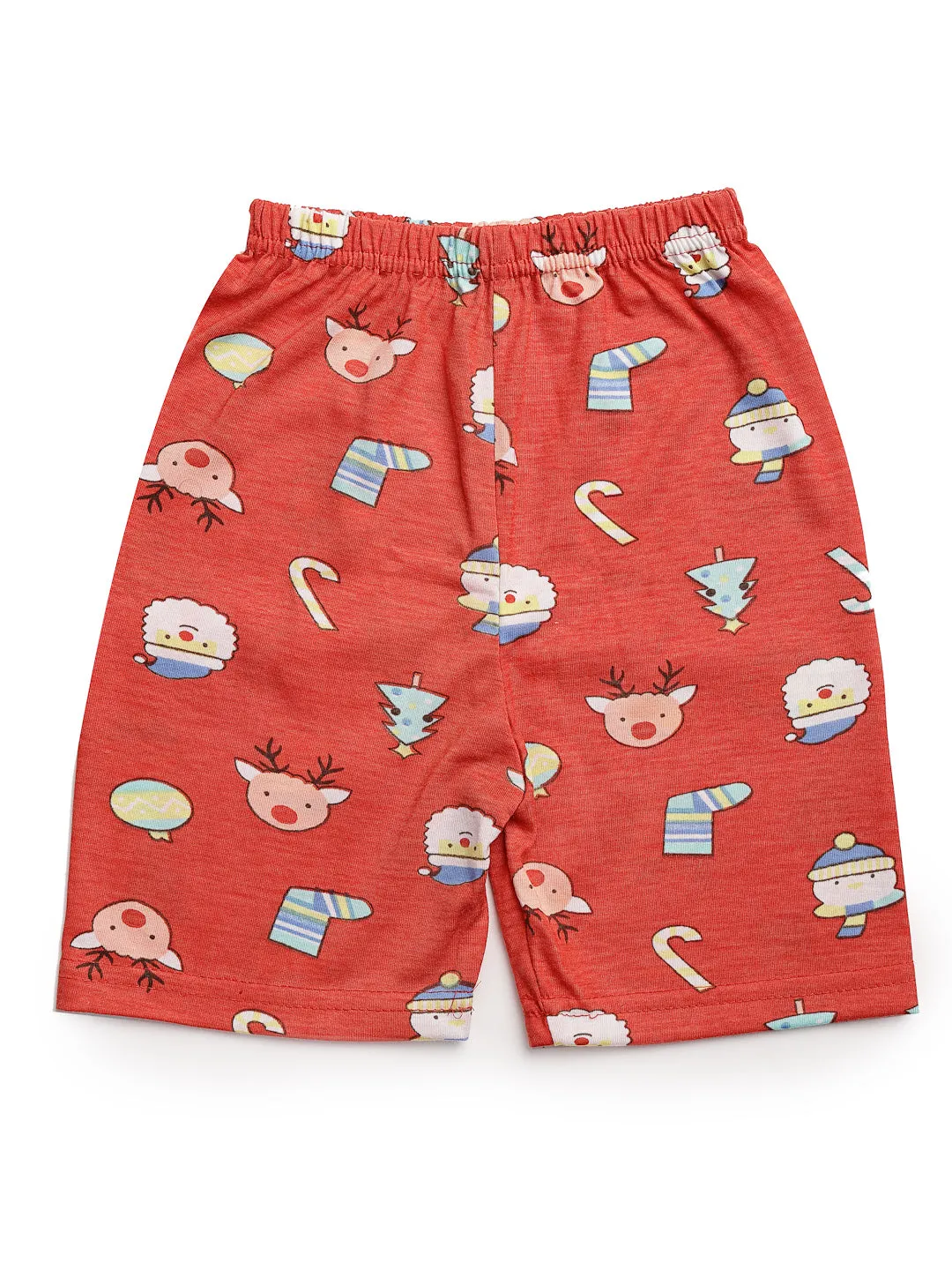 UZARUS 100% Soft Casual Printed KIDS Shorts for Boys and Girls - Regular Fit (Pack of 5)