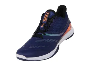Victor [S70 B Navy Blue] Court Shoes
