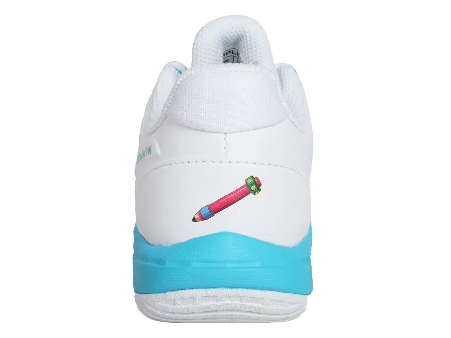 [VICTOR X DORAEMON] P-DRMJR A Bright White Junior Court Shoes