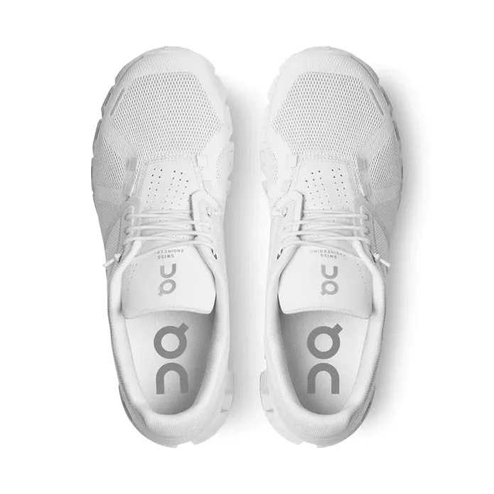 Women's On Running  Cloud #5 All White