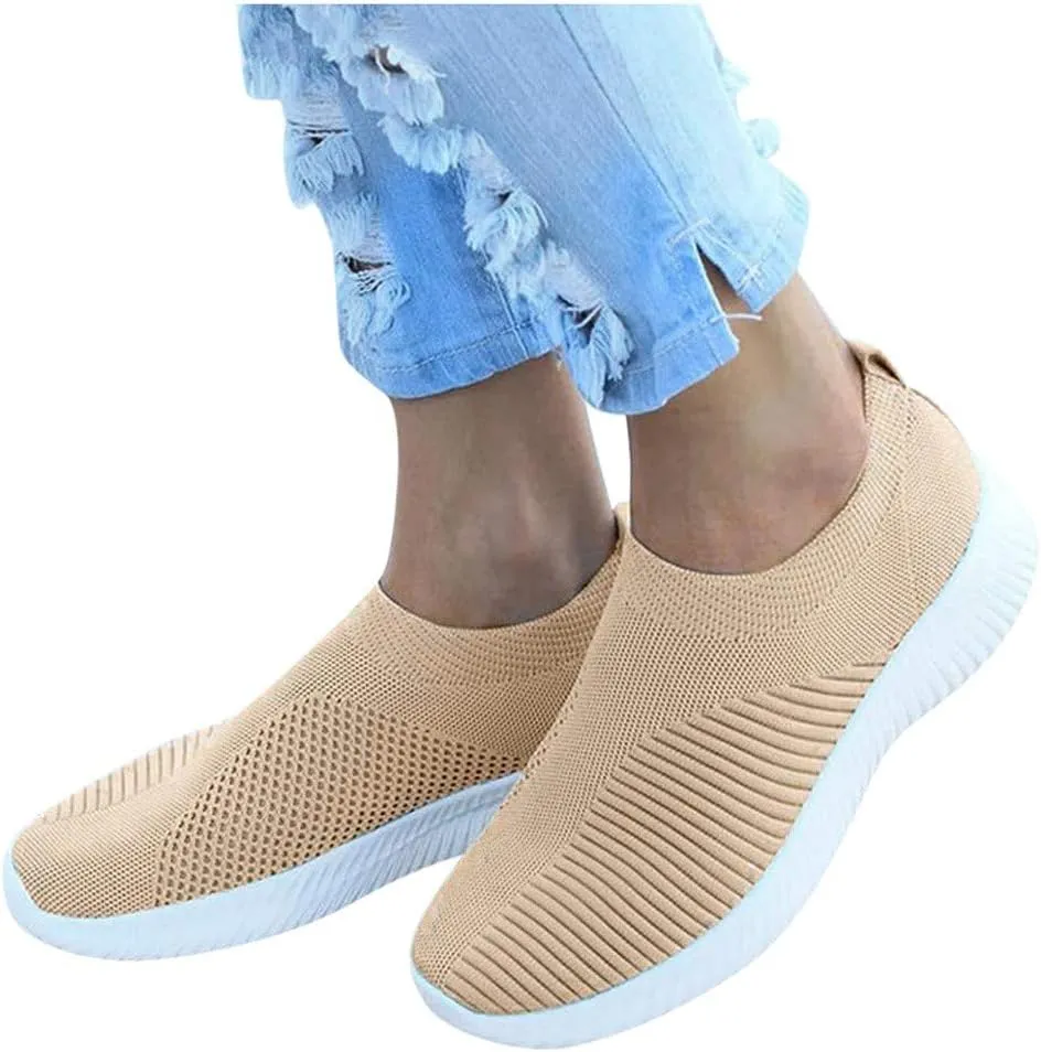 Women's Sneakers Wide Lightweight Work Slip Resistant Breathable Grey Tennis Shoes Women Women Loafers Comfortable Black Sneakers for Women Fashion